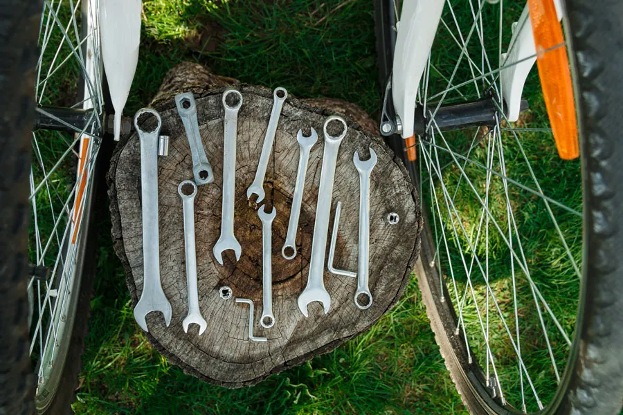 Das komplette 711L EDC-Fahrrad-Werkzeugkit!